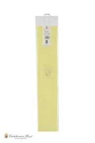 Seidenpapier, vanillegelb, im Bogen 50 x 76 cm, 21 g, 6 Bögen/Packung, CRF6072